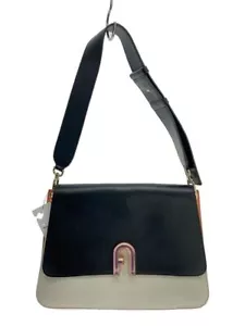 FURLA Bolso de Hombro Cuero Negro Usado - Imagen 1 de 6
