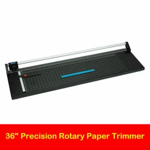 Recortadora de papel giratorio de precisión de 36""/91 cm película fotográfica manual máquina cortadora afilada - Imagen 1 de 11