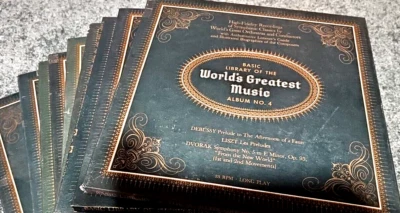 Basic Library Of The World's Greatest Music Vintage Vinyl Collection 9 Records - Image 1 of 4