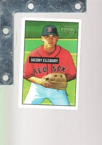 Bowman Heritage #337 2005 Jacoby Ellsbury sp mini casi nuevo! Novato de radiocontrol ¡Raro! RED SOX - Imagen 1 de 1