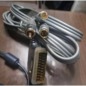 1.5m SCART Cable To Phono Audio Lead - Gold Plated - Picture 1 of 1