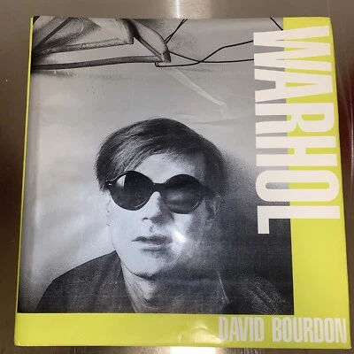Warhol David Bourdon First Edition Collector's Large Poster Art Book 1989 - Image 1 of 4