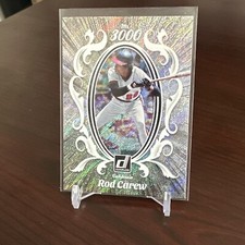 2023 Panini Donruss Baseball Mr. 3000 Rapture Rod Carew M3K-14 California Angels