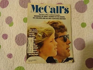 McCall's Magazine, November, 1973, John F. Kennedy and Caroline Kennedy Cover! - Imagen 1 de 1