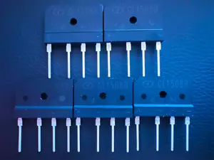 Rectificador de puente pasivado de vidrio GL1508B SECOS 5 piezas 1-Ph 800V 15A GBJ - Imagen 1 de 5
