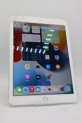 Apple iPad Air 2 64GB WLAN  4G A1567 Weiß Displayschaden #5250 - Bild 1 von 4