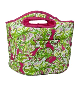 Lilly Pulitzer Insulated Beverage Bucket Cooler Elephant Ears Beach Pool Party - Picture 1 of 14