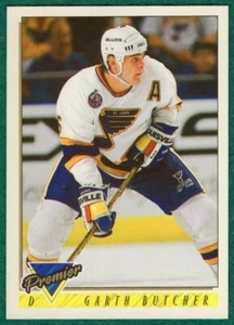 Garth Butcher - 1993-94 OPC Premier #316 - St. Louis Blues Hockey Card - Picture 1 of 2