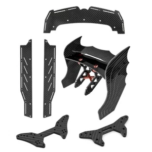 For ARRMA 1/7 LIMITLESS V2 Carbon Fiber Front Splitter Side Skirt Tail Wing Set - Picture 1 of 35