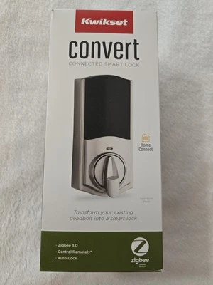 914 Kwikset Keypad Electronic Deadbolt Smart Lock- Satin Nickel - Image 1 of 4