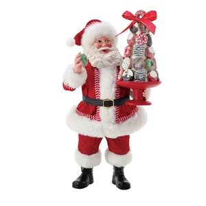 Dept 56 Possible Dreams DONUT TOWER SANTA Bon Appetit 6015855 BRAND NEW 2025 - Picture 1 of 4