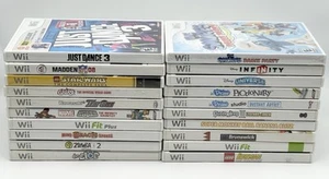 Nintendo Wii Spielepaket - Just Dance Marvel Lego Wii Fit Guitar Hero Zumba Madden - Bild 1 von 9