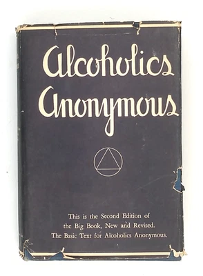 AA Big Book- Alcoholics Anonymous 2nd Edition 1967  9th Printing-correct 1967 DJ Foto 1 de 4