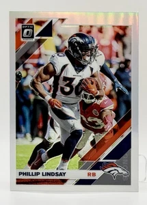 2019 Donruss Optic Holo #32 Phillip Lindsay Denver Broncos - Picture 1 of 2