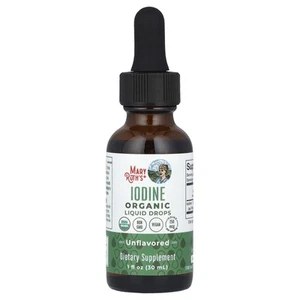 MaryRuth's, Organic Iodine Liquid Drops, Unflavored, 250 mcg, 1 fl oz (30 ml) - Picture 1 of 2