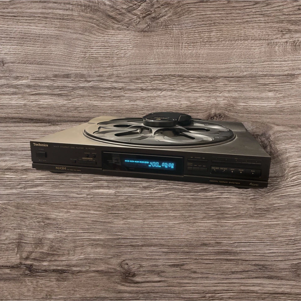 Sistema de carga superior Technics SL-PC503 5 CD - para piezas/reparación - no reproduce CD Foto 1 de 4