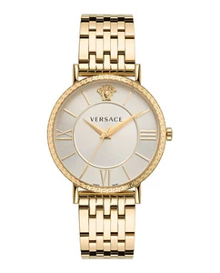Versace Herren Gold 42mm Armband Modeuhr - Bild 1 von 5