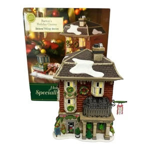 Department 56 Dickens' Village Barton's Holiday Greens - Picture 1 of 7