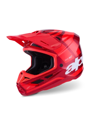 Alpinestars SM7 Core Helmet Red Medium Foto 1 de 4