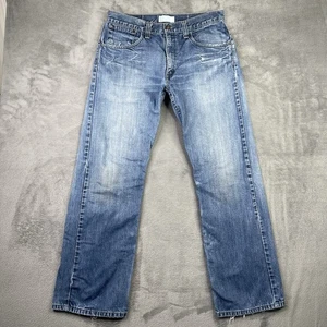 Pantalones de mezclilla vintage Levis Silvertab para hombre 33 (34) x 32 Y2K Bootcut Distress Skater Grunge - Imagen 1 de 19