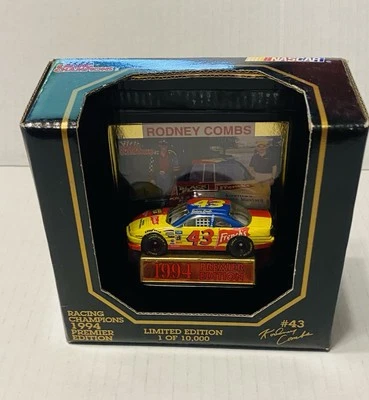  Race Champions 1994 1:64 #43 Rodney Combs NASCAR PREMIER EDICIÓN LIMITADA Foto 1 de 4