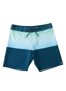 Billabong Fifty50 Panel Pro Boardshorts 19" Küstenblau Herren Größe 34 NEU Neu mit Etikett - Bild 1 von 3