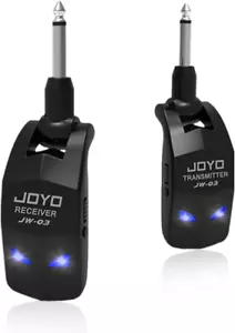 Sistema de guitarra inalámbrico de 2,4 GHz - Transmisor de audio recargable de 4 canales y grabación - Imagen 1 de 11