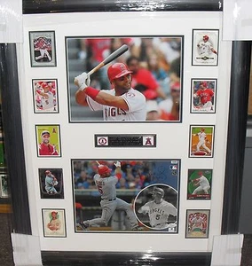ALBERT PUJOLS SIGNED Photo Baseball Card Collage JSA LE 1/1 ANGELS 500 HR CLUB - Picture 1 of 8