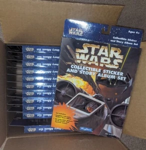 Star Wars Collectible Sticker and Story Album Box #71010 Case of 12 Boxes - Picture 1 of 3