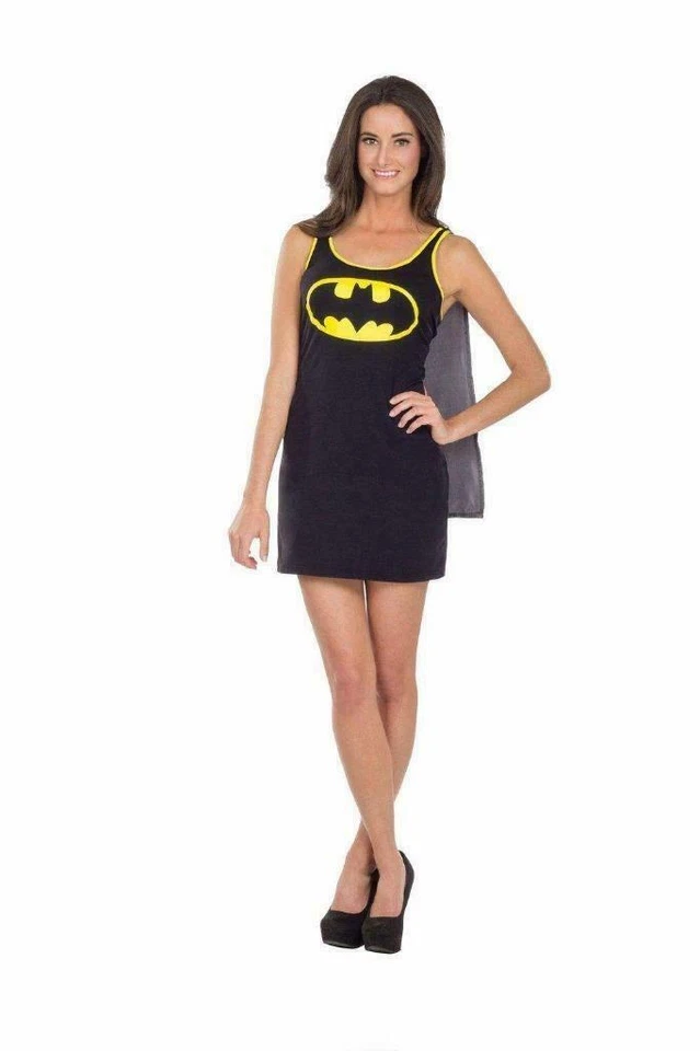 NEW Rubies DC Batgirl Adult Costume Tank Dress & Cape SIZE LARGE - Image 1 of 1