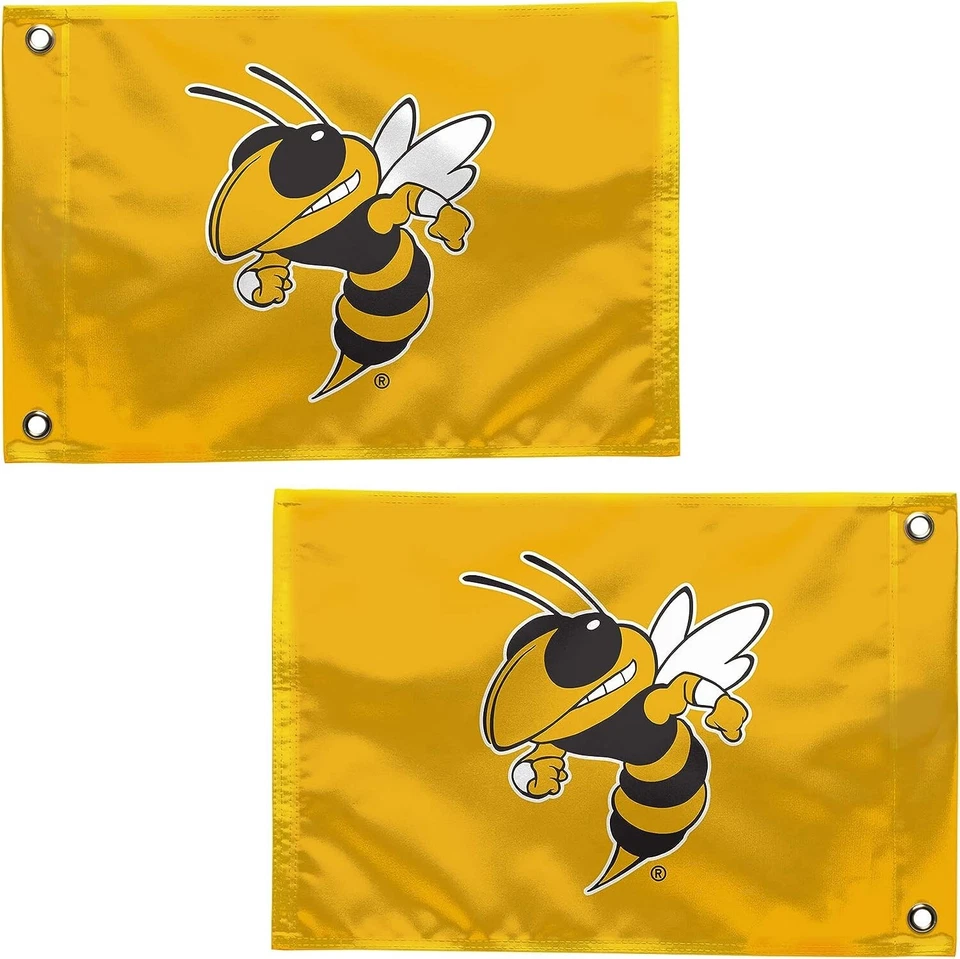 Georgia Tech Yellow Jackets Flag - Boat Flag - Golf Cart Flag 12" x 18" - Image 1 of 1