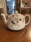 Minton Ancestral Small Teapot with Lid Wreath Backstamp S376