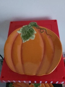 Teller, Herbst Dessertteller, Kürbisform für Deko, Party. 10 EA. - Bild 1 von 4