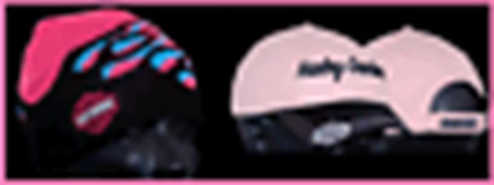 HARLEY DAVIDSON LADIES KNIT CAP AND PINK HAT (TWO).  - Image 1 of 1