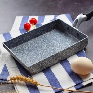 Japanese Square Rectangular Grill Frying Pan Tamagoyaki Egg Roll Omelette New - Picture 1 of 10