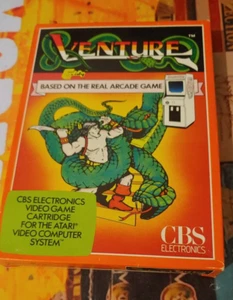 Venture (CBS 1983) for VCS 2600 (Modul, Box) working Classic 8-bit - Picture 1 of 3