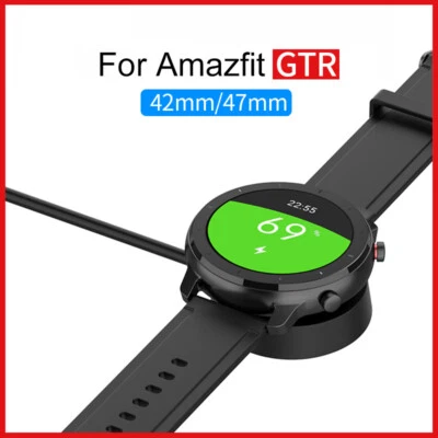 SIKAI For Amazfit GTR 42mm/47mm/GTS Smart Watch Wireless Fast Charger Charging Dock