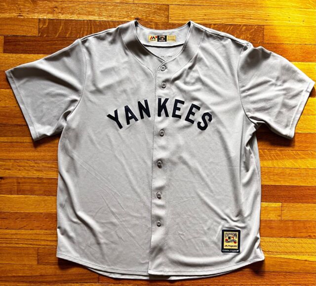 New York Yankees Mickey Mantle White Cooperstown Collection Home Jersey
