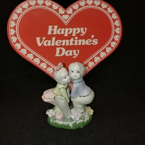 Vintage Porzellan "SWEETHEART" Stift, Pinsel, Blume etc Halter Romantisch Retro 💖 - Bild 1 von 12