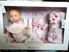 New American Girl Bitty Baby® 15” Doll Care & Play 11 Piece Set BB3 Blonde Blue