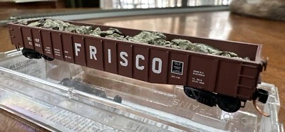 Micro-Trains N Scale RTR #10500530 50’ Steel Side Gondola W/Load Frisco NIB NY - Image 1 of 4