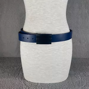 adidas Golf Trophy Tour Reversible Belt Blue & Grey with Black Metal Buckle - Picture 1 of 12