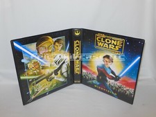 Custom Made 2009 Topps Star Wars The Clone Wars WIDEVISION Trading Card Binder