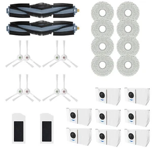 Main Brush/Side Brush Dust Bag/Bracket/Dust Box/Cover Plate for Ecovacs T10S PRO - Picture 1 of 30