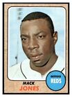 1968 Topps Baseball 353 Mack Jones Cincinnati Reds card