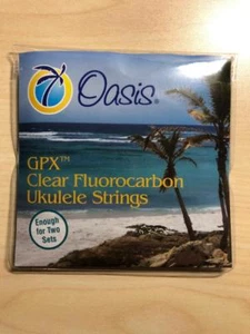 Oasis GPX All Fluorocarbon Ukulele Strings Bright with Low G - Uke 8001F - Picture 1 of 1