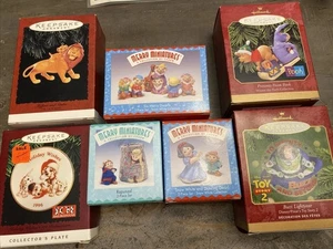 Adornos Disney Hallmark - Pooh - Dalmations - Rey León - Buzz Lightyear - Lote 7 - Imagen 1 de 19