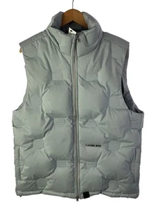 A BATHING APE down Vest blue M Used - Picture 1 of 5