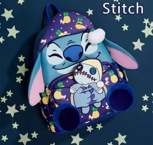 Disney Loungefly Backpack Lilo&Stitch Backpack Sleepy Stitch - Picture 1 of 10