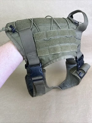 OneTigris Hoppy Camper Arnés táctico para perros GRANDE Chaleco con mango sin tirar Foto 1 de 4